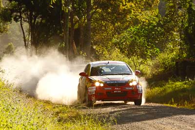 17;15-May-2011;17;APRC;Asia-Pacific-Rally-Championship;Australia;Gunaseelan-Rajoo;IROQ;Imbil;International-Rally-Of-Queensland;Jagdev-Singh;Pennzoil-GSR-Racing-Team;Proton-Satria-Neo;QLD;Queensland;Sunshine-Coast;auto;motorsport;racing;special-stage;telephoto