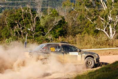 19;15-May-2011;19;ARC;Activ-RallySport;Australia;Australian-Rally-Championship;IROQ;Imbil;International-Rally-Of-Queensland;Justin-Dowel;Matt-Lee;Mitsubishi-Lancer-Evolution-IX;QLD;Queensland;Sunshine-Coast;auto;motorsport;racing;special-stage;telephoto