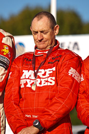 15-May-2011;APRC;Asia-Pacific-Rally-Championship;Australia;IROQ;Imbil;International-Rally-Of-Queensland;Mark-Stacey;QLD;Queensland;Sunshine-Coast;auto;motorsport;podium;portrait;racing;telephoto