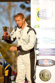 15-May-2011;APRC;Alister-McRae;Asia-Pacific-Rally-Championship;Australia;IROQ;Imbil;International-Rally-Of-Queensland;QLD;Queensland;Sunshine-Coast;auto;motorsport;podium;portrait;racing;telephoto