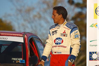 15-May-2011;APRC;Asia-Pacific-Rally-Championship;Australia;Hade-Mboi;IROQ;Imbil;International-Rally-Of-Queensland;QLD;Queensland;Sunshine-Coast;auto;motorsport;podium;racing;telephoto