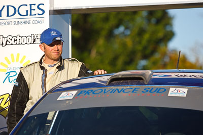 15-May-2011;APRC;Asia-Pacific-Rally-Championship;Australia;IROQ;Imbil;International-Rally-Of-Queensland;Malcom-Peden;QLD;Queensland;Sunshine-Coast;auto;motorsport;podium;racing;telephoto