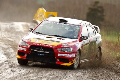 6;16-July-2011;6;APRC;Asia-Pacific-Rally-Championship;International-Rally-Of-Whangarei;Mitsubishi-Lancer-Evolution-X;NZ;New-Zealand;Northland;Rally;Richard-Mason;Sara-Mason;Soueast-Motor-Kumho-Team;Whangarei;auto;garage;motorsport;racing;special-stage;super-telephoto