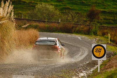 6;16-July-2011;6;APRC;Asia-Pacific-Rally-Championship;International-Rally-Of-Whangarei;Mitsubishi-Lancer-Evolution-X;NZ;New-Zealand;Northland;Rally;Richard-Mason;Sara-Mason;Soueast-Motor-Kumho-Team;Whangarei;auto;garage;motorsport;racing;special-stage;super-telephoto