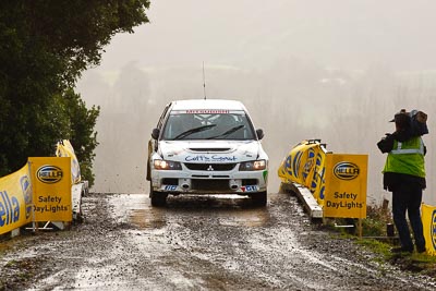 8;16-July-2011;8;APRC;Asia-Pacific-Rally-Championship;David-Green;International-Rally-Of-Whangarei;Mitsubishi-Lancer-Evolution-IX;NZ;Nathan-Quinn;New-Zealand;Northland;Rally;Whangarei;auto;garage;motorsport;racing;special-stage;super-telephoto