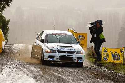 8;16-July-2011;8;APRC;Asia-Pacific-Rally-Championship;David-Green;International-Rally-Of-Whangarei;Mitsubishi-Lancer-Evolution-IX;NZ;Nathan-Quinn;New-Zealand;Northland;Rally;Whangarei;auto;garage;motorsport;racing;special-stage;super-telephoto