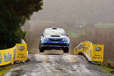 14;14;16-July-2011;APRC;Asia-Pacific-Rally-Championship;International-Rally-Of-Whangarei;Jean‒Louis-Leyraud;NZ;New-Zealand;Northland;Possum-Bourne-Motorsport;Rally;Rob-Scott;Subaru-Impreza-WRX-STI;Whangarei;auto;garage;motorsport;racing;special-stage;super-telephoto