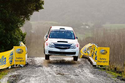 15;16-July-2011;APRC;Asia-Pacific-Rally-Championship;International-Rally-Of-Whangarei;Jason-Farmer;Matt-Jansen;NZ;New-Zealand;Northland;Rally;Subaru-Impreza-WRX-STI;Whangarei;auto;garage;motorsport;racing;special-stage;super-telephoto