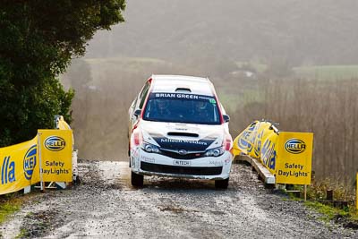 15;16-July-2011;APRC;Asia-Pacific-Rally-Championship;International-Rally-Of-Whangarei;Jason-Farmer;Matt-Jansen;NZ;New-Zealand;Northland;Rally;Subaru-Impreza-WRX-STI;Whangarei;auto;garage;motorsport;racing;special-stage;super-telephoto