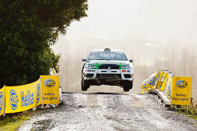 28;16-July-2011;APRC;Asia-Pacific-Rally-Championship;International-Rally-Of-Whangarei;John-Allen;Kingsley-Thompson;Mitsubishi-Lancer-Evolution-X;NZ;New-Zealand;Northland;Rally;Whangarei;auto;garage;motorsport;racing;special-stage;super-telephoto