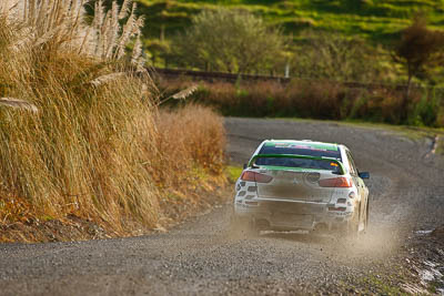 28;16-July-2011;APRC;Asia-Pacific-Rally-Championship;International-Rally-Of-Whangarei;John-Allen;Kingsley-Thompson;Mitsubishi-Lancer-Evolution-X;NZ;New-Zealand;Northland;Rally;Whangarei;auto;garage;motorsport;racing;special-stage;super-telephoto