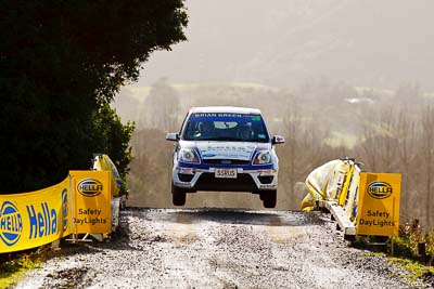 4;49;16-July-2011;4;APRC;Asia-Pacific-Rally-Championship;Ford-Fiesta-ST;International-Rally-Of-Whangarei;NZ;New-Zealand;Northland;Phil-Campbell;Rally;Venita-Fabbro;Whangarei;auto;garage;motorsport;racing;special-stage;super-telephoto