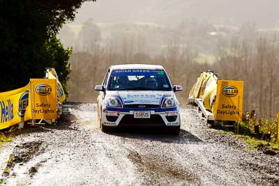 49;16-July-2011;APRC;Asia-Pacific-Rally-Championship;Ford-Fiesta-ST;International-Rally-Of-Whangarei;NZ;New-Zealand;Northland;Phil-Campbell;Rally;Venita-Fabbro;Whangarei;auto;garage;motorsport;racing;special-stage;super-telephoto