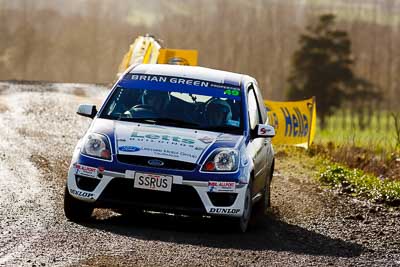 49;16-July-2011;APRC;Asia-Pacific-Rally-Championship;Ford-Fiesta-ST;International-Rally-Of-Whangarei;NZ;New-Zealand;Northland;Phil-Campbell;Rally;Venita-Fabbro;Whangarei;auto;garage;motorsport;racing;special-stage;super-telephoto