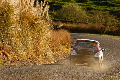 49;16-July-2011;APRC;Asia-Pacific-Rally-Championship;Ford-Fiesta-ST;International-Rally-Of-Whangarei;NZ;New-Zealand;Northland;Phil-Campbell;Rally;Venita-Fabbro;Whangarei;auto;garage;motorsport;racing;special-stage;super-telephoto