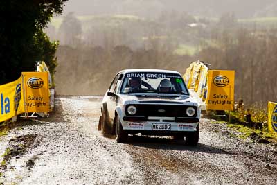 61;16-July-2011;APRC;Asia-Pacific-Rally-Championship;Ford-Escort-RS1800;Gary-Smith;International-Rally-Of-Whangarei;NZ;New-Zealand;Northland;Rally;Troy-Smith;Whangarei;auto;garage;motorsport;racing;special-stage;super-telephoto