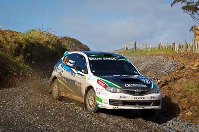 24;16-July-2011;24;APRC;Asia-Pacific-Rally-Championship;Hayden-Paddon;International-Rally-Of-Whangarei;John-Kennard;NZ;New-Zealand;Northland;Rally;Subaru-Impreza-WRX-STI;Whangarei;auto;garage;motorsport;racing;special-stage;telephoto