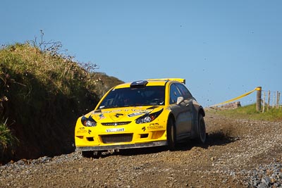 4;16-July-2011;4;APRC;Alister-McRae;Asia-Pacific-Rally-Championship;Bill-Hayes;International-Rally-Of-Whangarei;NZ;New-Zealand;Northland;Proton-Motorsports;Proton-Satria-Neo-S2000;Rally;Whangarei;auto;garage;motorsport;racing;special-stage;telephoto