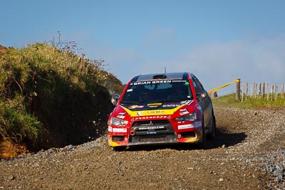 6;16-July-2011;6;APRC;Asia-Pacific-Rally-Championship;International-Rally-Of-Whangarei;Mitsubishi-Lancer-Evolution-X;NZ;New-Zealand;Northland;Rally;Richard-Mason;Sara-Mason;Soueast-Motor-Kumho-Team;Whangarei;auto;garage;motorsport;racing;special-stage;telephoto