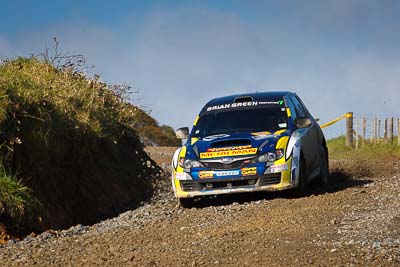 7;16-July-2011;7;APRC;Asia-Pacific-Rally-Championship;Ben-Atkinson;Emma-Gilmour;International-Rally-Of-Whangarei;NZ;New-Zealand;Northland;Rally;Subaru-Impreza-WRX-STI;Topshot;Whangarei;auto;garage;motorsport;racing;special-stage;telephoto