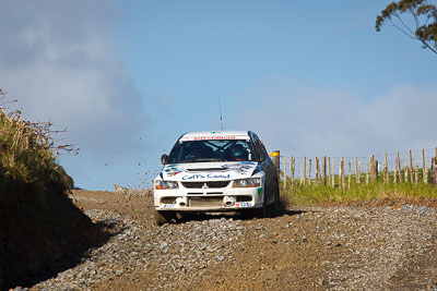 8;16-July-2011;8;APRC;Asia-Pacific-Rally-Championship;David-Green;International-Rally-Of-Whangarei;Mitsubishi-Lancer-Evolution-IX;NZ;Nathan-Quinn;New-Zealand;Northland;Rally;Whangarei;auto;garage;motorsport;racing;special-stage;telephoto