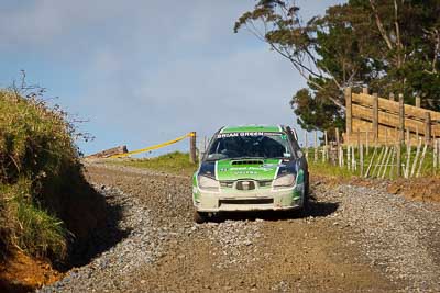 11;11;16-July-2011;APRC;Asia-Pacific-Rally-Championship;Ben-Hawkins;Ben-Jagger;International-Rally-Of-Whangarei;NZ;New-Zealand;Northland;Rally;Subaru-Impreza-WRX-STI;Whangarei;auto;garage;motorsport;racing;special-stage;telephoto