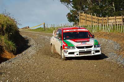 12;12;16-July-2011;APRC;Asia-Pacific-Rally-Championship;Bosowa-Rally-Team;Hade-Mboi;International-Rally-Of-Whangarei;Mitsubishi-Lancer-Evolution-IX;NZ;New-Zealand;Northland;Rally;Subhan-Aksa;Whangarei;auto;garage;motorsport;racing;special-stage;telephoto