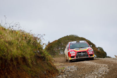 19;16-July-2011;19;APRC;Asia-Pacific-Rally-Championship;Fan-Fan;International-Rally-Of-Whangarei;Junwei-Fang;Mitsubishi-Lancer-Evolution-X;NZ;New-Zealand;Northland;Rally;Soueast-Motor-Kumho-Team;Whangarei;auto;garage;motorsport;racing;special-stage;super-telephoto