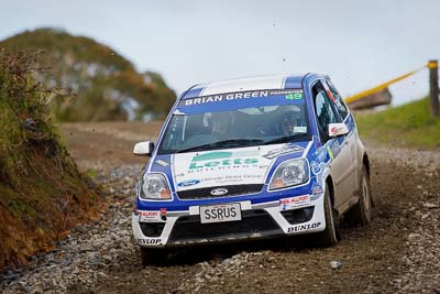 49;16-July-2011;APRC;Asia-Pacific-Rally-Championship;Ford-Fiesta-ST;International-Rally-Of-Whangarei;NZ;New-Zealand;Northland;Phil-Campbell;Rally;Venita-Fabbro;Whangarei;auto;garage;motorsport;racing;special-stage;super-telephoto