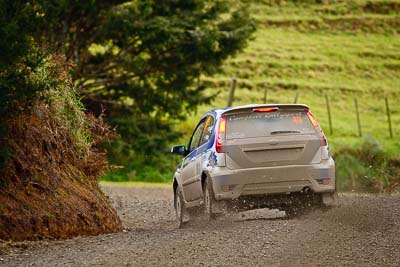 49;16-July-2011;APRC;Asia-Pacific-Rally-Championship;Ford-Fiesta-ST;International-Rally-Of-Whangarei;NZ;New-Zealand;Northland;Phil-Campbell;Rally;Venita-Fabbro;Whangarei;auto;garage;motorsport;racing;special-stage;super-telephoto