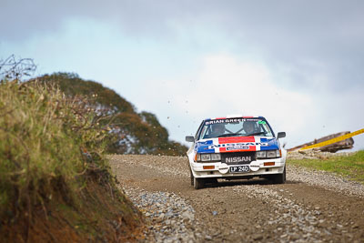 59;16-July-2011;APRC;Asia-Pacific-Rally-Championship;Deborah-Kibble;International-Rally-Of-Whangarei;NZ;New-Zealand;Nissan-240RS;Northland;Rally;Rob-Wylie;Whangarei;auto;garage;motorsport;racing;special-stage;super-telephoto