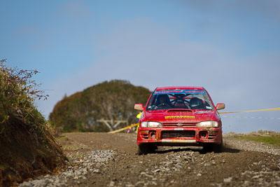 45;16-July-2011;45;APRC;Asia-Pacific-Rally-Championship;Brendan-Oakden;International-Rally-Of-Whangarei;NZ;Natasha-Oakden;New-Zealand;Northland;Rally;Subaru-Impreza-WRX;Whangarei;auto;garage;motorsport;racing;special-stage;super-telephoto