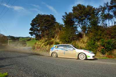 24;16-July-2011;24;APRC;Asia-Pacific-Rally-Championship;Hayden-Paddon;International-Rally-Of-Whangarei;John-Kennard;NZ;New-Zealand;Northland;Rally;Subaru-Impreza-WRX-STI;Whangarei;auto;garage;landscape;motorsport;racing;scenery;special-stage;wide-angle