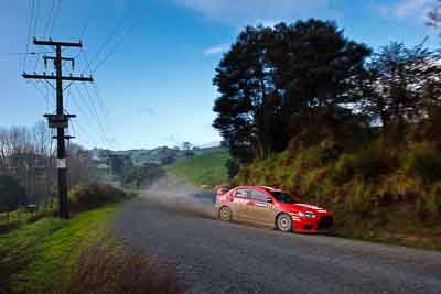 3;16-July-2011;3;APRC;Asia-Pacific-Rally-Championship;Gaurav-Gill;Glen-Macneall;International-Rally-Of-Whangarei;Mitsubishi-Lancer-Evolution-X;NZ;New-Zealand;Northland;Rally;Team-MRF;Whangarei;auto;garage;landscape;motorsport;racing;scenery;special-stage;wide-angle