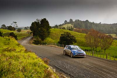 14;14;16-July-2011;APRC;Asia-Pacific-Rally-Championship;International-Rally-Of-Whangarei;Jean‒Louis-Leyraud;NZ;New-Zealand;Northland;Possum-Bourne-Motorsport;Rally;Rob-Scott;Subaru-Impreza-WRX-STI;Whangarei;auto;clouds;garage;landscape;motorsport;racing;scenery;sky;special-stage;wide-angle