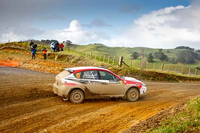 15;16-July-2011;APRC;Asia-Pacific-Rally-Championship;International-Rally-Of-Whangarei;Jason-Farmer;Matt-Jansen;NZ;New-Zealand;Northland;Rally;Subaru-Impreza-WRX-STI;Whangarei;auto;clouds;garage;landscape;motorsport;racing;scenery;sky;special-stage;wide-angle