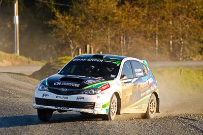 24;17-July-2011;24;APRC;Asia-Pacific-Rally-Championship;Hayden-Paddon;International-Rally-Of-Whangarei;John-Kennard;NZ;New-Zealand;Northland;Rally;Subaru-Impreza-WRX-STI;Topshot;Whangarei;auto;garage;motorsport;racing;special-stage;super-telephoto