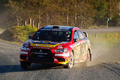 6;17-July-2011;6;APRC;Asia-Pacific-Rally-Championship;International-Rally-Of-Whangarei;Mitsubishi-Lancer-Evolution-X;NZ;New-Zealand;Northland;Rally;Richard-Mason;Sara-Mason;Soueast-Motor-Kumho-Team;Whangarei;auto;garage;motorsport;racing;special-stage;super-telephoto