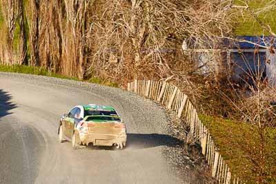 28;17-July-2011;APRC;Asia-Pacific-Rally-Championship;International-Rally-Of-Whangarei;John-Allen;Kingsley-Thompson;Mitsubishi-Lancer-Evolution-X;NZ;New-Zealand;Northland;Rally;Whangarei;auto;garage;motorsport;racing;special-stage;super-telephoto