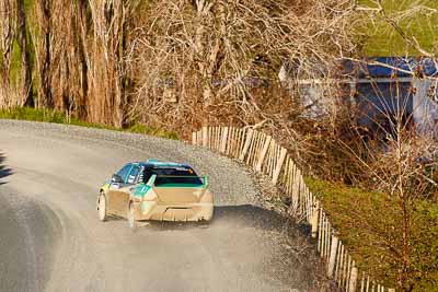 5;17-July-2011;5;APRC;Asia-Pacific-Rally-Championship;Brendan-Reeves;Brian-Green-Motorsport;International-Rally-Of-Whangarei;Mitsubishi-Lancer-Evolution-IX;NZ;New-Zealand;Northland;Rally;Rhianon-Smyth;Whangarei;auto;garage;motorsport;racing;special-stage;super-telephoto