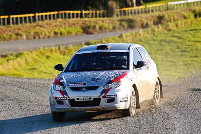 18;17-July-2011;APRC;Asia-Pacific-Rally-Championship;International-Rally-Of-Whangarei;Karamjit-Singh;NZ;New-Zealand;Northland;Proton-Cusco-Rally-Team;Proton-Satria-Neo;Rally;Vivek-Ponnusamy;Whangarei;auto;garage;motorsport;racing;special-stage;super-telephoto