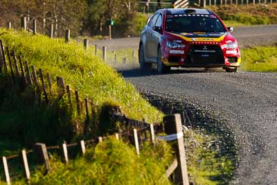 19;17-July-2011;19;APRC;Asia-Pacific-Rally-Championship;Fan-Fan;International-Rally-Of-Whangarei;Junwei-Fang;Mitsubishi-Lancer-Evolution-X;NZ;New-Zealand;Northland;Rally;Soueast-Motor-Kumho-Team;Whangarei;auto;garage;motorsport;racing;special-stage;super-telephoto