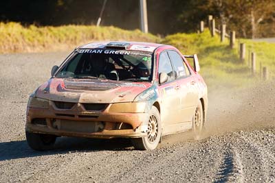 41;17-July-2011;APRC;Asia-Pacific-Rally-Championship;Geof-Argyle;International-Rally-Of-Whangarei;Mitsubishi-Lancer-Evolution-VIII;NZ;New-Zealand;Northland;Phillip-Deakin;Rally;Whangarei;auto;garage;motorsport;racing;special-stage;super-telephoto