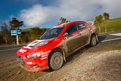 3;17-July-2011;3;APRC;Asia-Pacific-Rally-Championship;Gaurav-Gill;Glen-Macneall;International-Rally-Of-Whangarei;Mitsubishi-Lancer-Evolution-X;NZ;New-Zealand;Northland;Rally;Team-MRF;Whangarei;auto;clouds;garage;motorsport;racing;sky;special-stage;wide-angle
