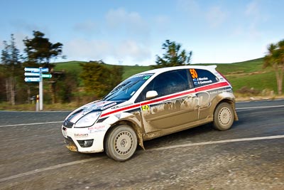 50;17-July-2011;APRC;Asia-Pacific-Rally-Championship;Ford-Fiesta-ST;International-Rally-Of-Whangarei;Josh-Marston;NZ;New-Zealand;Northland;Rally;Sarah-Coatsworth;Whangarei;auto;clouds;garage;motorsport;racing;sky;special-stage;wide-angle