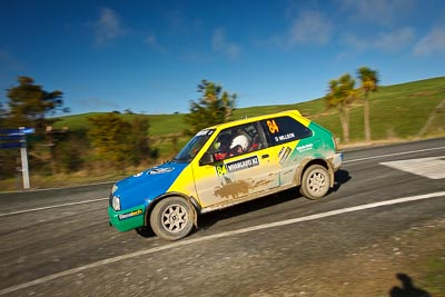 84;17-July-2011;APRC;Asia-Pacific-Rally-Championship;Daniel-Willson;International-Rally-Of-Whangarei;Michael-Young;NZ;New-Zealand;Nissan-March;Northland;Rally;Whangarei;auto;clouds;garage;motorsport;racing;sky;special-stage;wide-angle