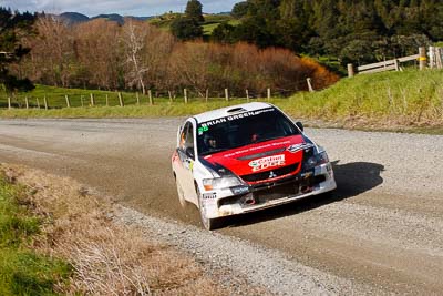 25;17-July-2011;25;APRC;Asia-Pacific-Rally-Championship;Chris-West;Erin-Kyle;International-Rally-Of-Whangarei;Mitsubishi-Lancer-Evolution-IX;NZ;New-Zealand;Northland;Rally;Whangarei;auto;garage;landscape;motorsport;racing;scenery;special-stage;telephoto