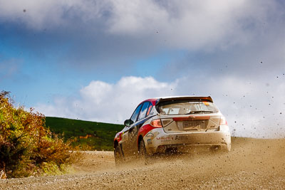 15;17-July-2011;APRC;Asia-Pacific-Rally-Championship;International-Rally-Of-Whangarei;Jason-Farmer;Matt-Jansen;NZ;New-Zealand;Northland;Rally;Subaru-Impreza-WRX-STI;Whangarei;auto;garage;landscape;motorsport;racing;scenery;special-stage;telephoto