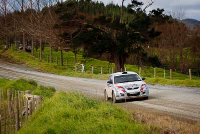 18;17-July-2011;APRC;Asia-Pacific-Rally-Championship;International-Rally-Of-Whangarei;Karamjit-Singh;NZ;New-Zealand;Northland;Proton-Cusco-Rally-Team;Proton-Satria-Neo;Rally;Vivek-Ponnusamy;Whangarei;auto;garage;landscape;motorsport;racing;scenery;special-stage;telephoto