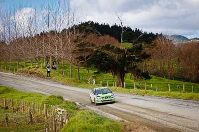 11;11;17-July-2011;APRC;Asia-Pacific-Rally-Championship;Ben-Hawkins;Ben-Jagger;International-Rally-Of-Whangarei;NZ;New-Zealand;Northland;Rally;Subaru-Impreza-WRX-STI;Whangarei;auto;garage;landscape;motorsport;racing;scenery;special-stage;telephoto